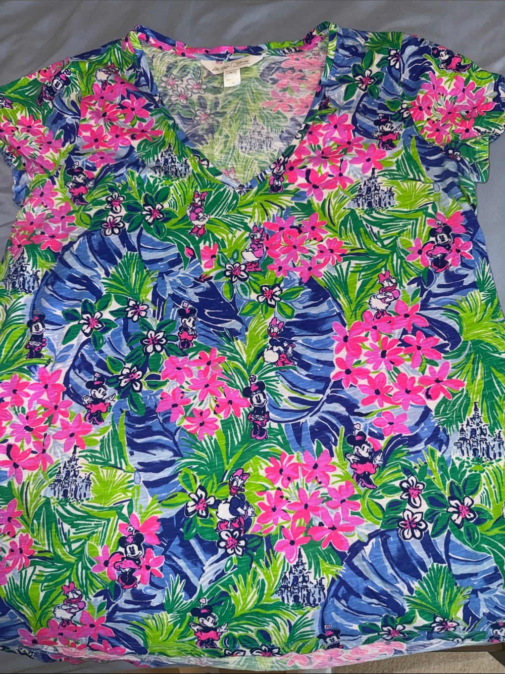Lilly Pulitzer x Disney Minnie and Daisy Print